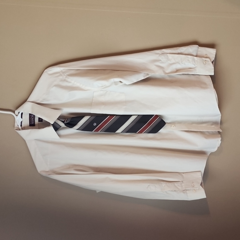 Mens‎ dress shirt with tie